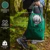 Camping Hammock with Bug Net and Rain Fly  Durable Ripstop Nylon Construction with 12 Tree Straps, 5kn Carabiners, Tent Stakes and Waterproof Carry Bag view 3