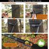 AnorTrek Camping Hammock, Super Lightweight Portable Parachute Hammock with Two Tree Straps Single or Double Nylon Travel Tree Hammocks for Camping Backpacking Hiking view 3