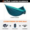 AnorTrek Camping Hammock, Super Lightweight Portable Parachute Hammock with Two Tree Straps Single or Double Nylon Travel Tree Hammocks for Camping Backpacking Hiking view 4