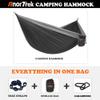 AnorTrek Camping Hammock, Super Lightweight Portable Parachute Hammock with Two Tree Straps Single or Double Nylon Travel Tree Hammocks for Camping Backpacking Hiking view 4