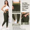 FULLSOFT Sweatpants for Women-Womens Joggers with Pockets Lounge Pants for Yoga Workout Running(Olive,Large) view 4
