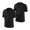 ImWithKap 7 Colin Kaepernick IM with KAP All Stitched Movie Football Jersey Black S-XXXL (Black Number 7, Medium) view 1