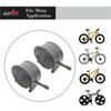 24 Inch Bike Tube 24 x 1.95/1.75/2.10/2.125 Inner Tube 2 Pack - Schrader Valve With 3 Tire Levers, 6 Round Patches, Butyl Rubber - LLH2K view 2