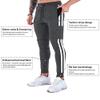 BOOMLEMON Men's Jogger Track Pants Athletic Slim Fit Gym Trousers Workout Training Tapered Sweatpants with Pockets(Dark Blue L) view 2