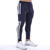 BOOMLEMON Men's Jogger Track Pants Athletic Slim Fit Gym Trousers Workout Training Tapered Sweatpants with Pockets(Dark Blue L) view 4