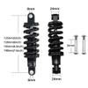 TYYT Bike Rear Shock Absorber MTB XC Soft Tail Spring 125/150/ 165/ 190mm - Black (Color : 165mm, Size : 350Lbs) view 2