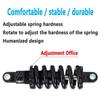 TYYT Bike Rear Shock Absorber MTB XC Soft Tail Spring 125/150/ 165/ 190mm - Black (Color : 165mm, Size : 1000Lbs) view 4