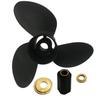 CAPTAIN Propeller fit 16x18 1/2 Yamaha Outboard Engine 150hp 175hp 200hp 220hp 225hp 250hp 300hp 4-Stroke or 2-Stroke, 15 Tooth Spline OEM Boat Propeller view 2