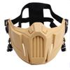 Toonol Protective Half Face Mask Outdoor Game Masks Tactical Mask for Tactical Action Games Color Tan view 1