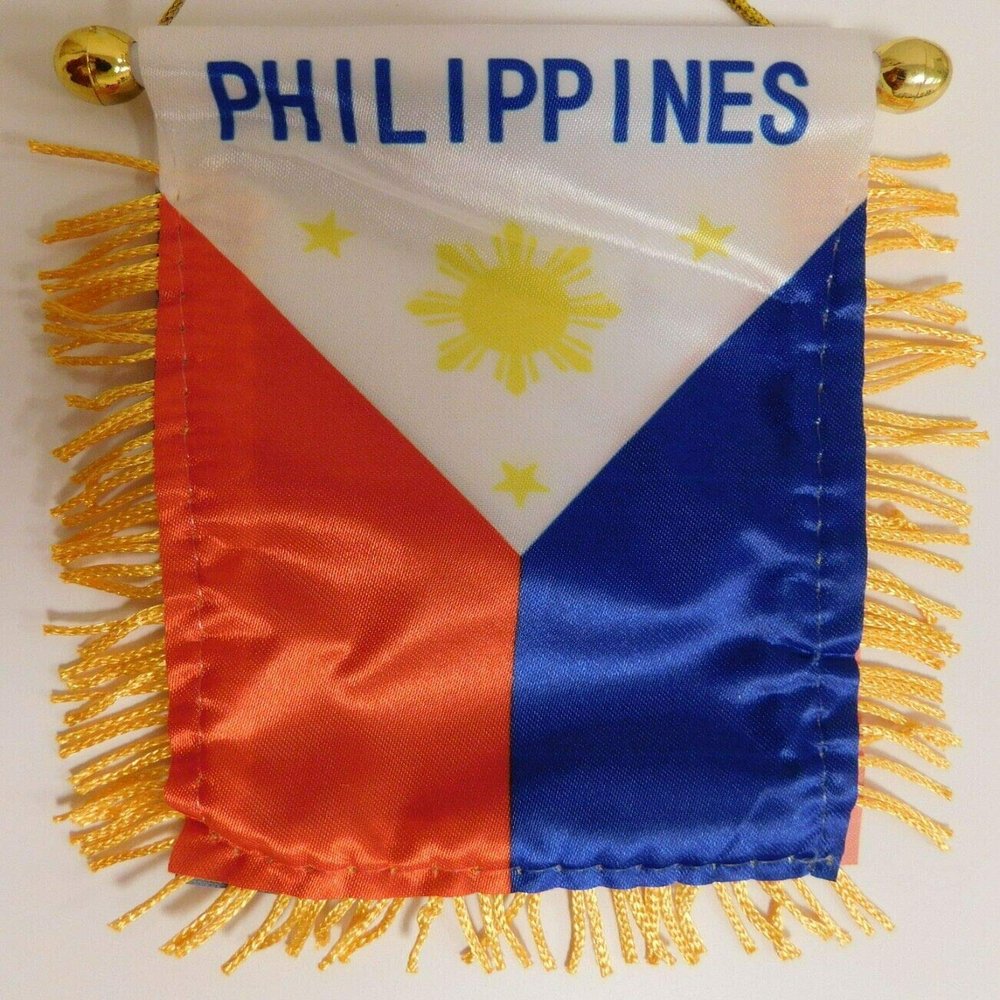 American Wholesale Superstore Lot of 12 Philippines Country 4"x6" Mini Window Banner Flag