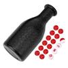 01 Shaker Bottle, 16 Tally Balls Pea Funny Billiard Dice Box, Numbered Tally Balls Billiard Accessories for Game Match(Black) view 3