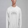 Men's Nevertheless She Persisted Funny Crewneck Sweatshirt Design Long Sleeve Pullover White X-Large view 2