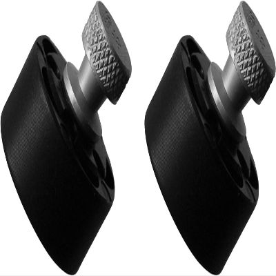 HKS 5-Shot Revolver Speedloader for .38 / .357 S&W, Ruger SP101, Taurus - # 36-A (Black) (Two-Pack)