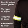 Reflective Bands for Arm, Wrist, Ankle, Leg. Reflector Bands. High Visibility Reflective Running Gear for Women and Men Cycling Walking Bike (Green - 10 Bands) view 3