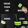 Reflective Bands for Arm, Wrist, Ankle, Leg. Reflector Bands. High Visibility Reflective Running Gear for Women and Men Cycling Walking Bike (Green - 10 Bands) view 4