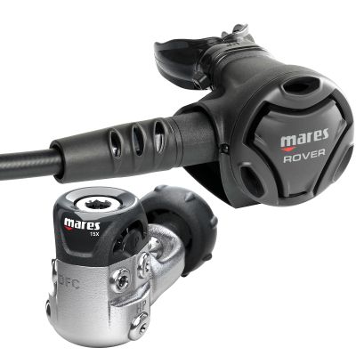 Mares Rover 15X Scuba Diving Regulator Set - 1st (INT) and 2nd Stage