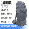 ALPS Mountaineering Caldera 75L Pack - Gray view 2