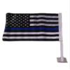 American Wholesale Superstore 12x18 USA Police Thin Blue Line Double Sided Car Window Vehicle 12"x18" Flag view 2