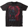 Black Widow Marvel Comics Movie Global Poster Unisex Adult Fitted Short Sleeve T-Shirt Grphic Tee view 1