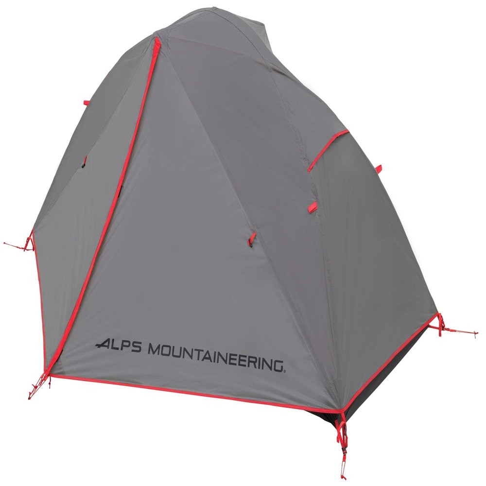 ALPS Mountaineering Helix 1-Person Tent, Charcoal/Red