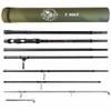 Rigged and Ready S Max and S Mid Travel Fishing Rods. 2 Powerful Predator-Carp-Surf Compact Multi-Function Rods, 2 Tips & Case for Mobile Travelling Anglers Freshwater and seawater Big Fish to 33lb view 1