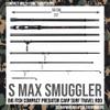 Rigged and Ready S Max and S Mid Travel Fishing Rods. 2 Powerful Predator-Carp-Surf Compact Multi-Function Rods, 2 Tips & Case for Mobile Travelling Anglers Freshwater and seawater Big Fish to 33lb view 2