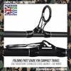 Rigged and Ready S Max and S Mid Travel Fishing Rods. 2 Powerful Predator-Carp-Surf Compact Multi-Function Rods, 2 Tips & Case for Mobile Travelling Anglers Freshwater and seawater Big Fish to 33lb view 4
