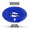 Nxtrnd One Football Mouth Guard, Strap Included, Fits Adult & Youth (Royal Blue) view 3