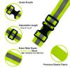 HiVisible Reflective Belt for Running - Army PT Gear (10 x Green) view 3