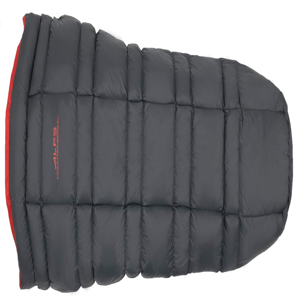 ALPS Mountaineering Pinnacle Quilt - Charcoal/Red