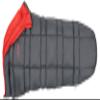 ALPS Mountaineering Pinnacle Quilt - Charcoal/Red view 3