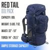 ALPS Mountaineering Red Tail 80L Pack - Navy view 2