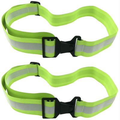 HiVisible 2 Reflective Belt for Running Army PT Belt Reflective Running Gear