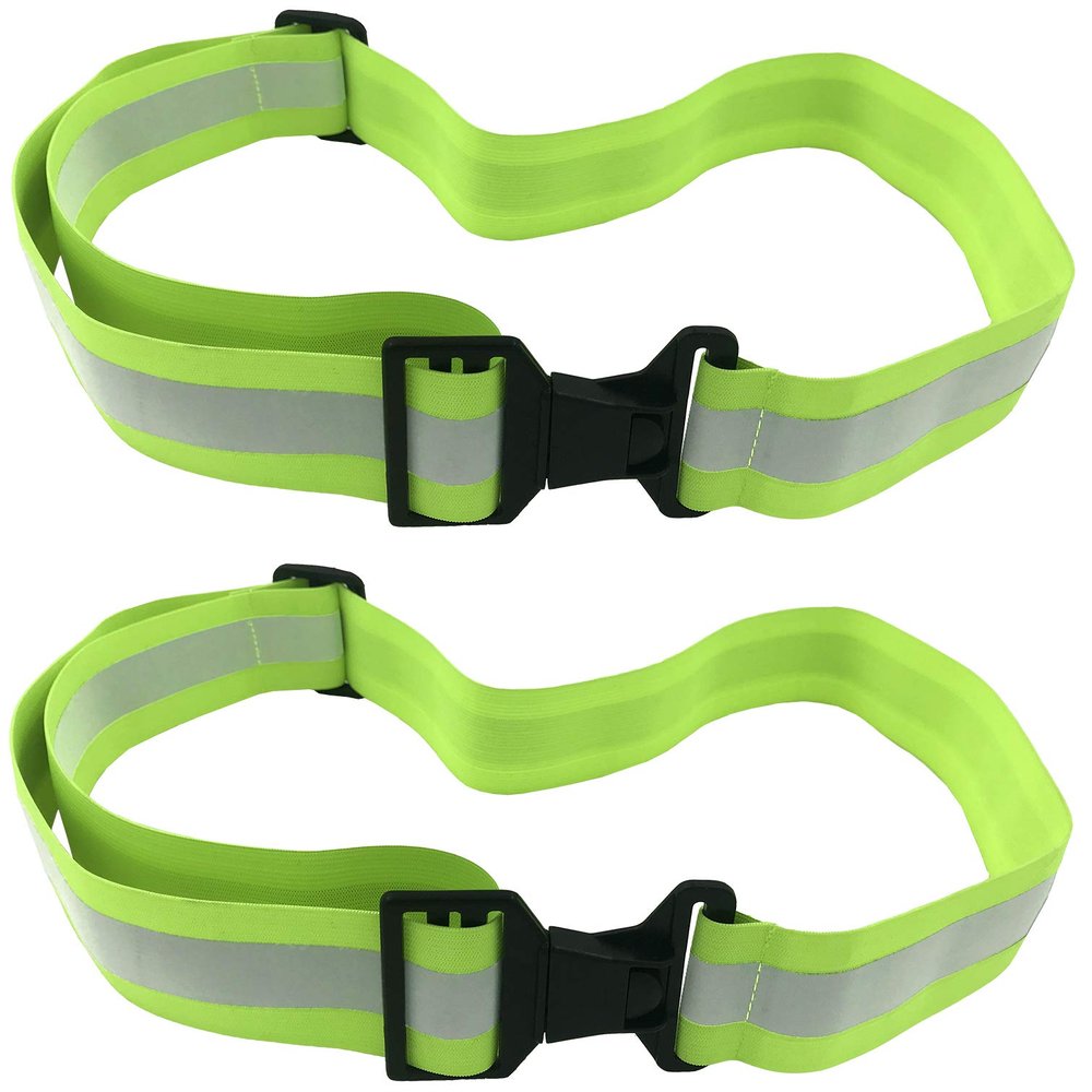 HiVisible 2 Reflective Belt for Running Army PT Belt Reflective Running Gear
