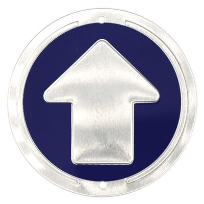 Wild Drifter Trail Markers - Bright Reflective Trail Marker Pack of 24, Easy to Mount, Mark Your Trees for Hunting, Hiking, Camping, and More. (Blue, 24)