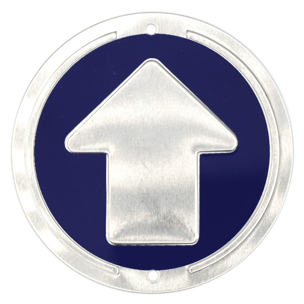 Wild Drifter Trail Markers - Bright Reflective Trail Marker Pack of 24, Easy to Mount, Mark Your Trees for Hunting, Hiking, Camping, and More. (Blue, 24)