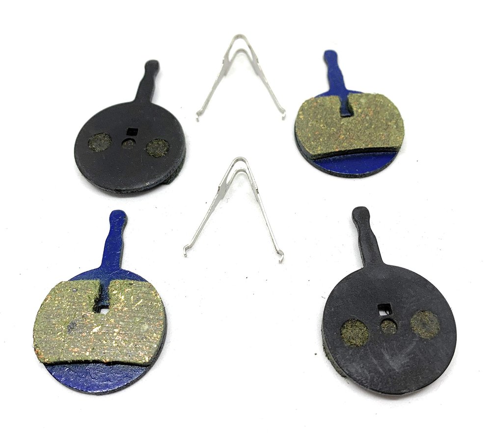 2 Pairs Bike Brake Pads Resin for Avid BB5 (Ball Bearing 5) Promax DC-710, 720, 913, DSK-717R, 717, 300, 300R. The Bicycle Replacement Part for Brakes for high Braking Power Quiet.