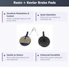 2 Pairs Bike Brake Pads Resin for Avid BB5 (Ball Bearing 5) Promax DC-710, 720, 913, DSK-717R, 717, 300, 300R. The Bicycle Replacement Part for Brakes for high Braking Power Quiet. view 2