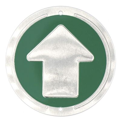 Wild Drifter Trail Markers - Bright Reflective Trail Marker Pack of 24, Easy to Mount, Mark Your Trees for Hunting, Hiking, Camping, and More. (Green, 24)
