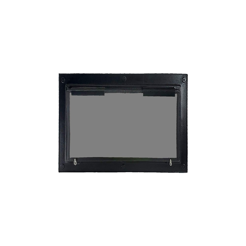 MAXXED Outdoors Deluxe Hinge Deer Blind Window (22" x 10", Grey)