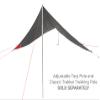 ALPS Mountaineering Ultra-Light Tarp Shelter - Charcoal/Red view 2