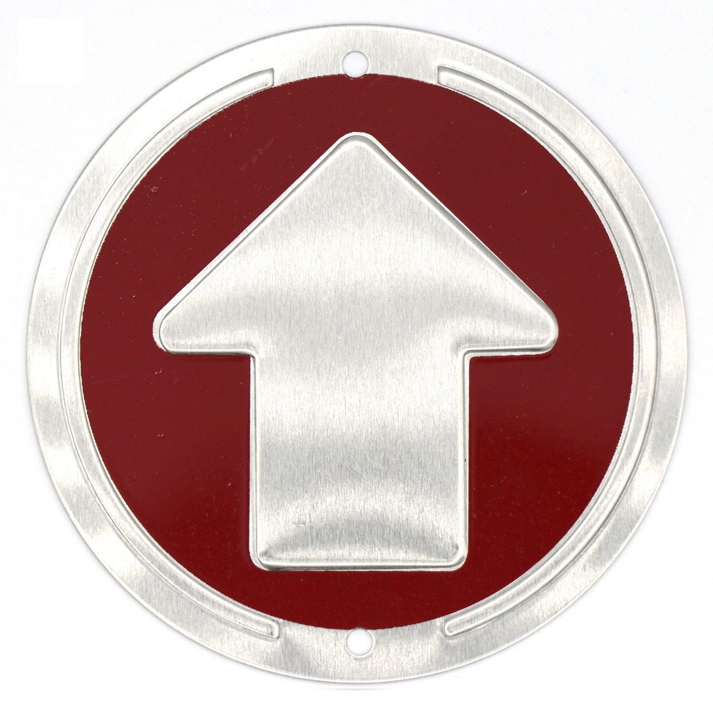 Wild Drifter Trail Markers - Bright Reflective Trail Marker Pack of 24, Easy to Mount, Mark Your Trees for Hunting, Hiking, Camping, and More. (Red, 24)