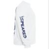 Spearfishing Grouper UV Sun Shirt: UPF 50+ Men's Long Sleeve Mens Rash Guard for Diving, Fishing: Shot Not Bought: White - S view 3