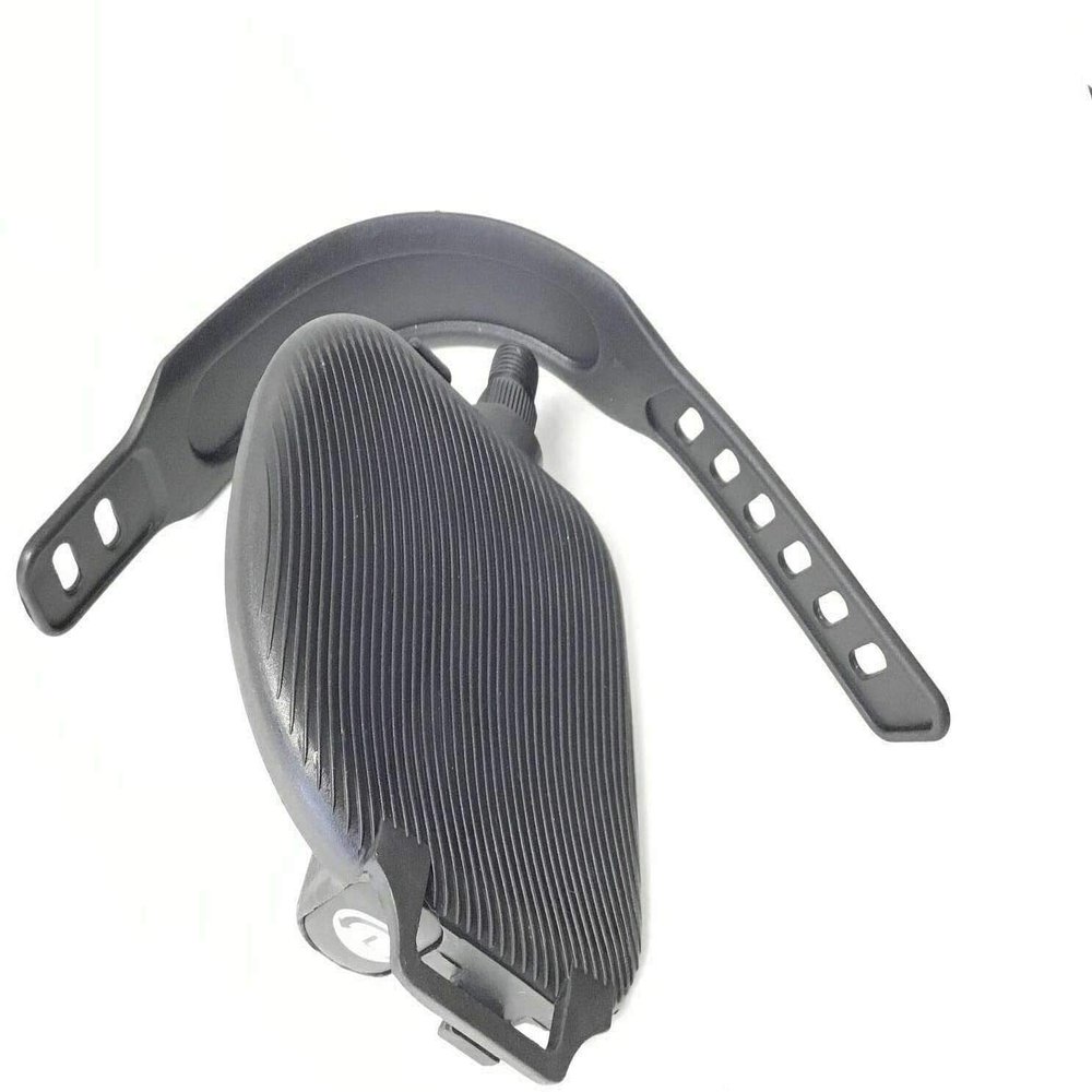 H.F Exchange Left Foot Pedal Set Gray | Upright Exercise Bike Pedal with Adjustable Strap | 9/16" Spindle Thread Size | Works with FreeMotion Nordic-Track 9600 | P/N 184147
