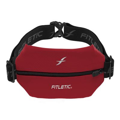 Fitletic Active Lifestyle Fanny Pack & Mini Sports Running Belt For Men & Women  Lightweight, Low Profile & Sleek Design  Ultra-Soft Expandable Lycra Pouch - Fits All Phones  Inner Organizer Pocket