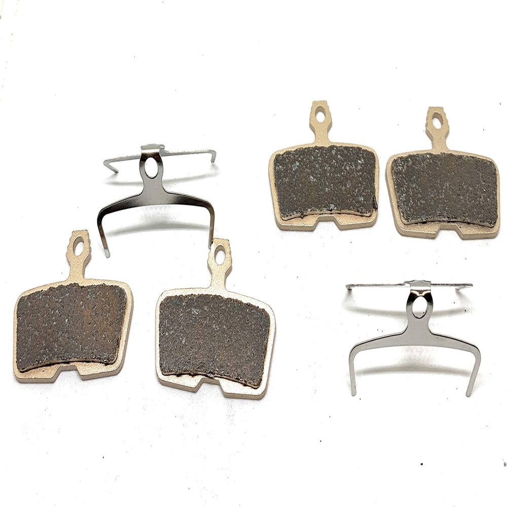 2 Pairs Bike Brake Pads sintered for Sram Code, Code R, Code RSC, Guide, Guide RE The Bicycle Replacement Part for OEM Brakes for high Braking Power and Quiet Stops.