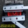 Seamax EZ Load Boat Launching Wheels Set for Inflatable Boat & Aluminum Boat, Support MAX 500Lbs Loading with 12" Pneumatic Tire & 2 Height Position view 4