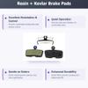 2 Pairs Bike Brake Pads Resin for Sram Code, Code R, Code RSC, Guide, Guide RE The Bicycle Replacement Part for OEM Brakes for high Braking Power and Quiet Stops. view 2