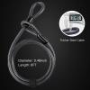 UBULLOX Bike U Lock Heavy Duty Bike Lock Bicycle U Lock, 16mm Shackle and 4ft/6ft Length Security Cable with Sturdy Mounting Bracket for Bicycle, Motorcycle and More view 4