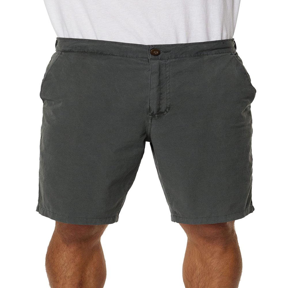 Mens Channel Hybrid Shorts, Smoke, 40